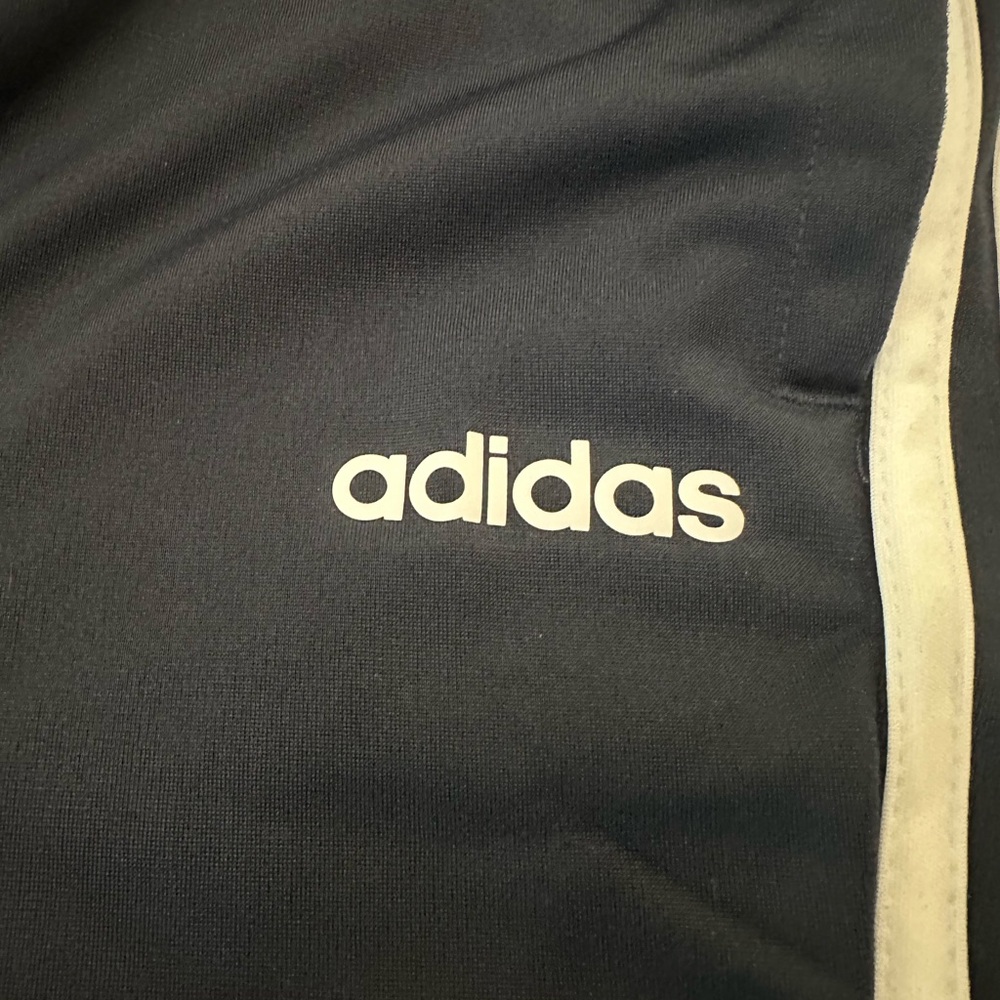 adidas Black and White Sweatpants